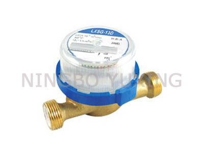Single Jet Rotary Vane Wheel Water Meter
